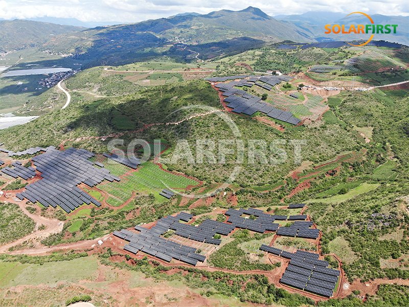 Planta de energía de 60 MWp en Da Tang, China