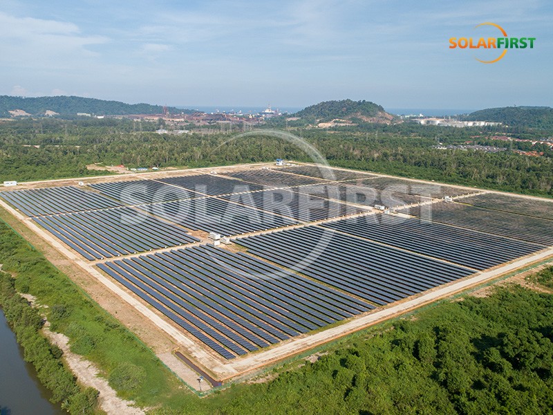 Proyecto de planta de energía terrestre de 23 MWp en Malasia