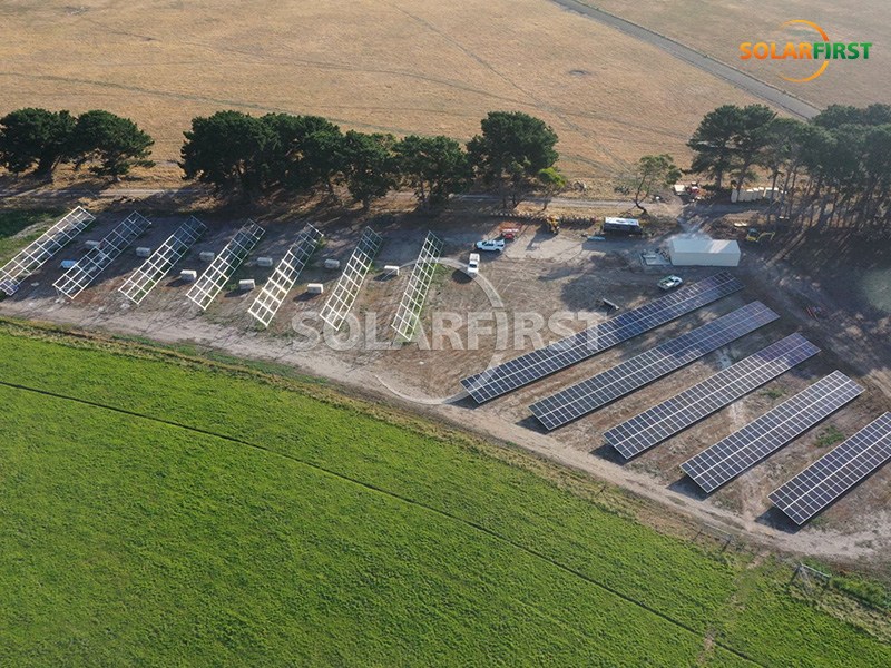 Instalación en tierra de 2 MWp en Australia