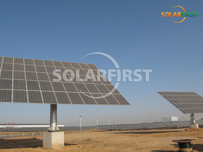 Seguimiento de doble eje de 280 kWp en China