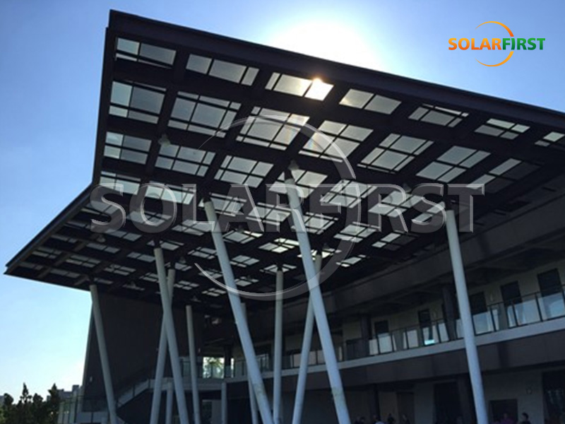 Sistema fotovoltaico de 1,5 MWp en la azotea de la estación HSR de Changhua