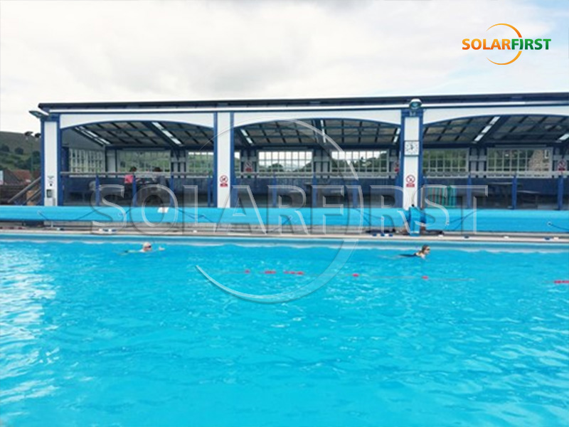 Proyecto de piscina al aire libre en Derbyshire, Reino Unido