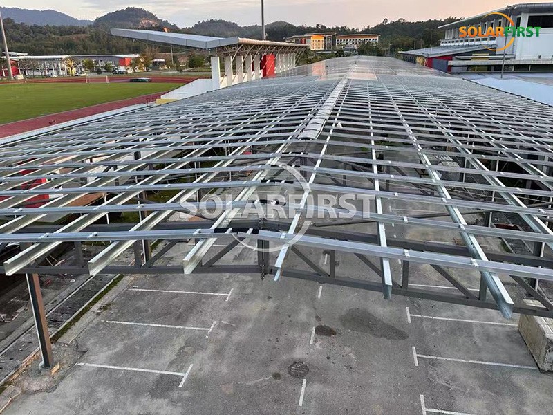 Instalación de techo BIPV de acero de 784,8 kWp en Malasia