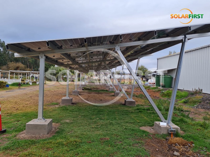 Solución de cochera fotovoltaica de 180 kWp en Chile