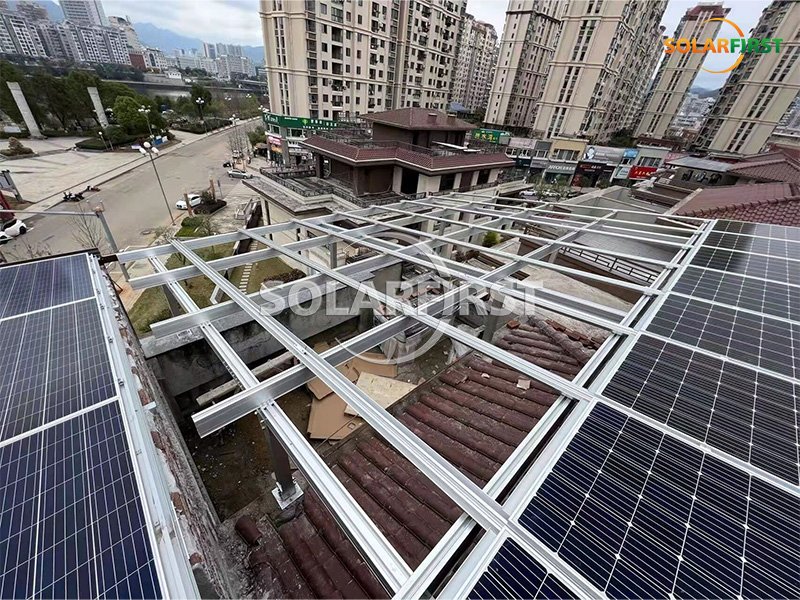 Solución de techo BIPV en China