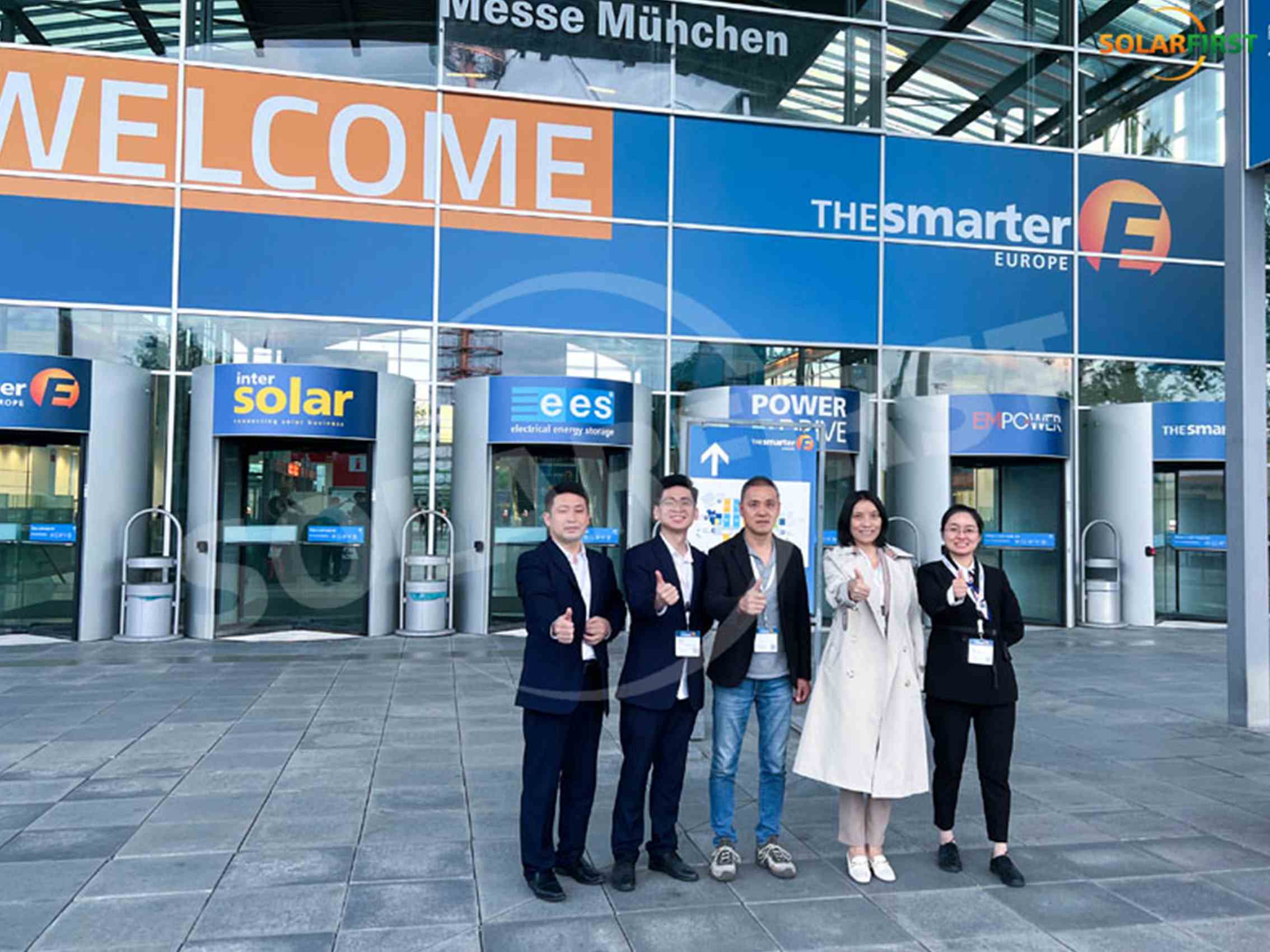 Solar First concluye con éxito su participación en Intersolar Europe 2023