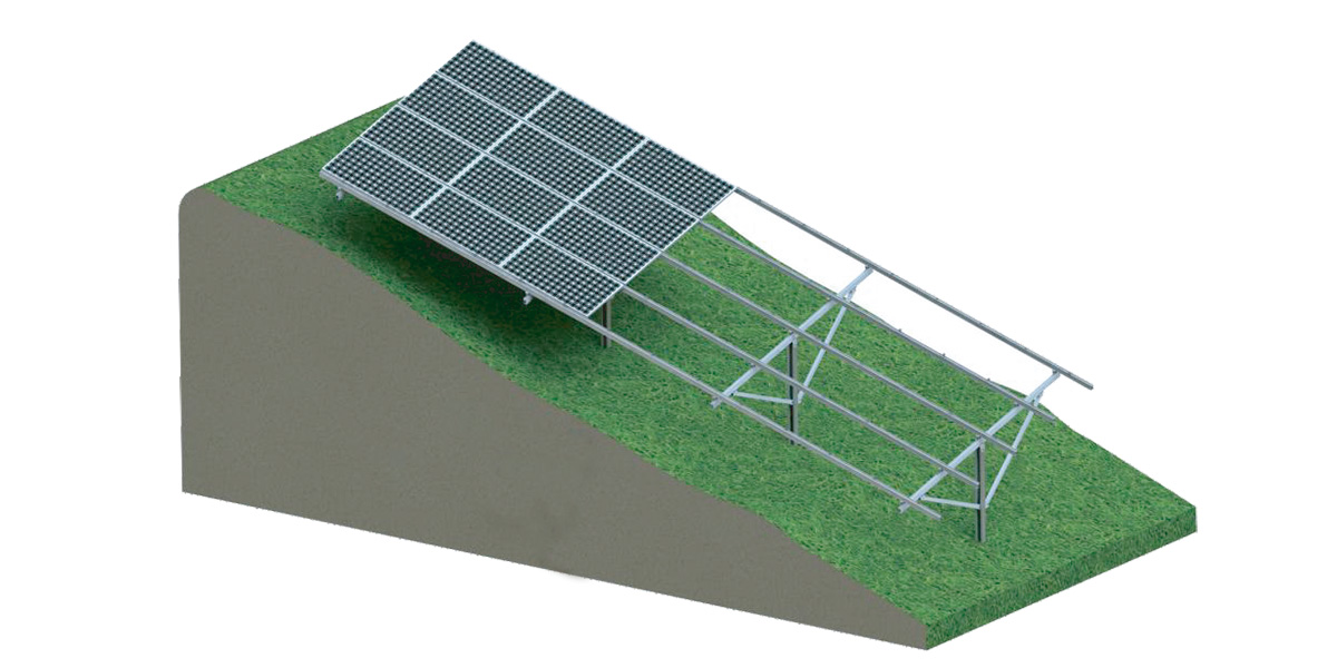 Montaje en tierra de pilotes de apisonamiento