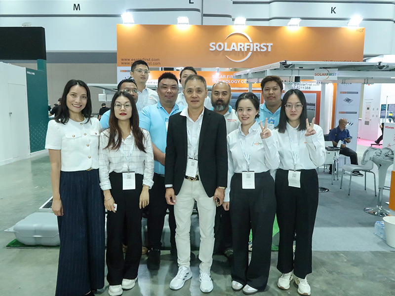 Solar First Group presenta sus innovaciones en la Exposición de Energías Renovables de Tailandia
