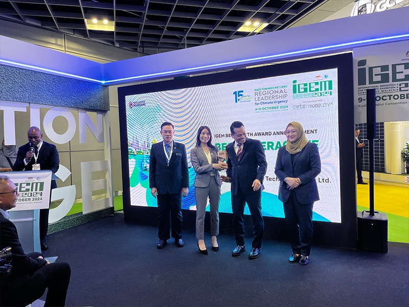 SOLAR FIRST galardonado como 'GANADOR DEL MEJOR STAND INTERACTIVO' en IGEM 2024